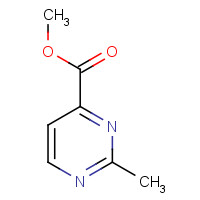73955-55-2 methyl 2-methylpyrimidine-4-carboxylate chemical structure