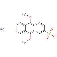 67580-39-6 sodium;9,10-dimethoxyanthracene-2-sulfonate chemical structure