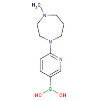 1415794-70-5 [6-(4-methyl-1,4-diazepan-1-yl)pyridin-3-yl]boronic acid chemical structure