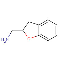 21214-11-9 2,3-dihydro-1-benzofuran-2-ylmethanamine chemical structure