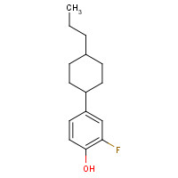83168-09-6 2-fluoro-4-(4-propylcyclohexyl)phenol chemical structure