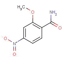 62726-03-8 2-methoxy-4-nitrobenzamide chemical structure
