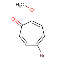 33816-51-2 5-bromo-2-methoxycyclohepta-2,4,6-trien-1-one chemical structure