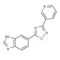 1070687-51-2 5-(3H-benzimidazol-5-yl)-3-pyridin-3-yl-1,2,4-oxadiazole chemical structure