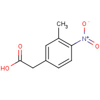 143665-37-6 2-(3-methyl-4-nitrophenyl)acetic acid chemical structure