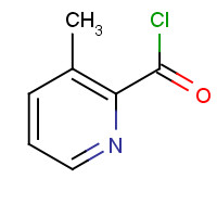 64588-88-1 3-methylpyridine-2-carbonyl chloride chemical structure