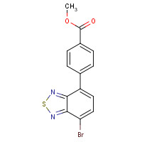 1132711-33-1 methyl 4-(4-bromo-2,1,3-benzothiadiazol-7-yl)benzoate chemical structure