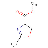 155884-28-9 methyl 2-methyl-4,5-dihydro-1,3-oxazole-4-carboxylate chemical structure