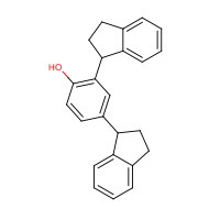 109879-28-9 2,4-bis(2,3-dihydro-1H-inden-1-yl)phenol chemical structure