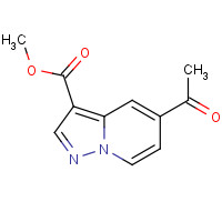 1313726-24-7 methyl 5-acetylpyrazolo[1,5-a]pyridine-3-carboxylate chemical structure
