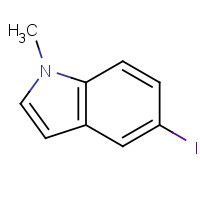 280563-07-7 5-iodo-1-methylindole chemical structure