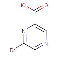 1196151-53-7 6-bromopyrazine-2-carboxylic acid chemical structure