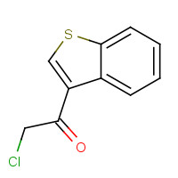 26167-44-2 1-(1-benzothiophen-3-yl)-2-chloroethanone chemical structure