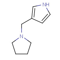 278798-10-0 3-(pyrrolidin-1-ylmethyl)-1H-pyrrole chemical structure