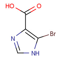 50743-02-7 5-bromo-1H-imidazole-4-carboxylic acid chemical structure