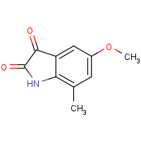 343774-48-1 5-methoxy-7-methyl-1H-indole-2,3-dione chemical structure