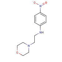 77755-81-8 N-(2-morpholin-4-ylethyl)-4-nitroaniline chemical structure