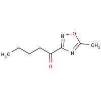 1104198-33-5 1-(5-methyl-1,2,4-oxadiazol-3-yl)pentan-1-one chemical structure