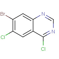 1260847-61-7 7-bromo-4,6-dichloroquinazoline chemical structure
