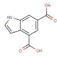 885518-34-3 1H-indole-4,6-dicarboxylic acid chemical structure