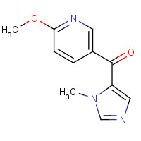 1599524-57-8 (6-methoxypyridin-3-yl)-(3-methylimidazol-4-yl)methanone chemical structure
