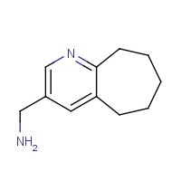 120208-51-7 6,7,8,9-tetrahydro-5H-cyclohepta[b]pyridin-3-ylmethanamine chemical structure