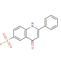 31241-71-1 4-oxo-2-phenyl-1H-quinoline-6-sulfonyl fluoride chemical structure