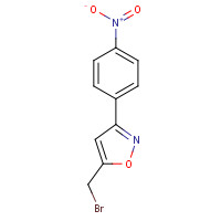 927188-96-3 5-(bromomethyl)-3-(4-nitrophenyl)-1,2-oxazole chemical structure
