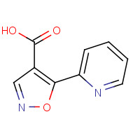 954230-71-8 5-pyridin-2-yl-1,2-oxazole-4-carboxylic acid chemical structure