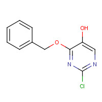 885952-28-3 2-chloro-4-phenylmethoxypyrimidin-5-ol chemical structure