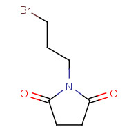 88661-56-7 1-(3-bromopropyl)pyrrolidine-2,5-dione chemical structure