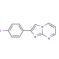 118001-69-7 2-(4-iodophenyl)imidazo[1,2-a]pyrimidine chemical structure