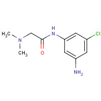618446-03-0 N-(3-amino-5-chlorophenyl)-2-(dimethylamino)acetamide chemical structure