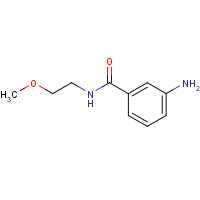 167837-52-7 3-amino-N-(2-methoxyethyl)benzamide chemical structure