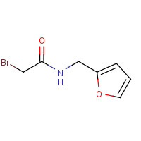 89791-75-3 2-bromo-N-(furan-2-ylmethyl)acetamide chemical structure
