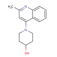927801-80-7 1-(2-methylquinolin-4-yl)piperidin-4-ol chemical structure