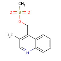 1539309-54-0 (3-methylquinolin-4-yl)methyl methanesulfonate chemical structure