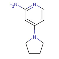 722550-01-8 4-pyrrolidin-1-ylpyridin-2-amine chemical structure