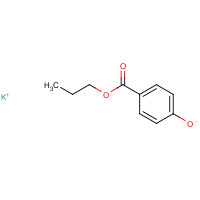 84930-16-5 potassium;4-propoxycarbonylphenolate chemical structure
