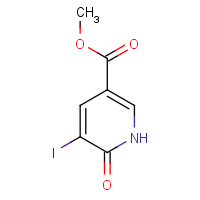 885950-46-9 methyl 5-iodo-6-oxo-1H-pyridine-3-carboxylate chemical structure