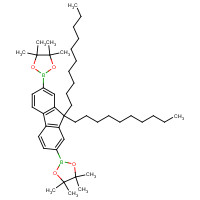 711026-06-1 2-[9,9-didecyl-7-(4,4,5,5-tetramethyl-1,3,2-dioxaborolan-2-yl)fluoren-2-yl]-4,4,5,5-tetramethyl-1,3,2-dioxaborolane chemical structure