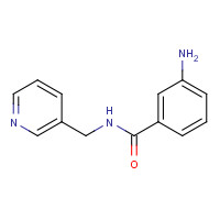 25844-49-9 3-amino-N-(pyridin-3-ylmethyl)benzamide chemical structure