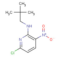 862507-35-5 6-chloro-N-(2,2-dimethylpropyl)-3-nitropyridin-2-amine chemical structure