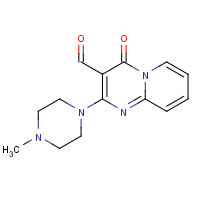 154816-49-6 2-(4-methylpiperazin-1-yl)-4-oxopyrido[1,2-a]pyrimidine-3-carbaldehyde chemical structure