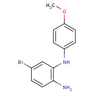 1416336-77-0 4-bromo-2-N-(4-methoxyphenyl)benzene-1,2-diamine chemical structure