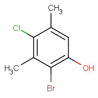 38730-40-4 2-bromo-4-chloro-3,5-dimethylphenol chemical structure