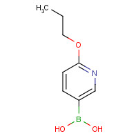 1150114-50-3 (6-propoxypyridin-3-yl)boronic acid chemical structure