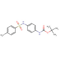 1305205-19-9 tert-butyl N-[4-[(4-methylphenyl)sulfonylamino]phenyl]carbamate chemical structure