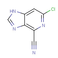 944388-93-6 6-chloro-1H-imidazo[4,5-c]pyridine-4-carbonitrile chemical structure