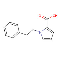 62541-29-1 1-(2-phenylethyl)pyrrole-2-carboxylic acid chemical structure